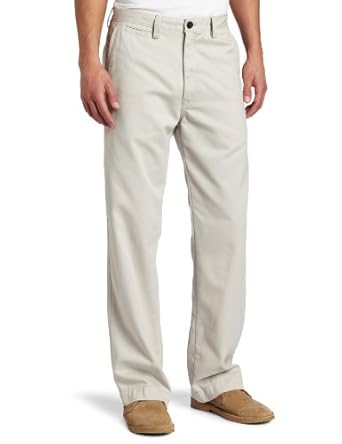 haggar men's lk life khaki relaxed straight fit flat front