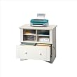 Harbor View Collection 1 Drawer Lateral Wood File Cabinet in Antique White