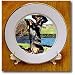 Dapple Dachshund - 8 Inch Porcelain Plate
