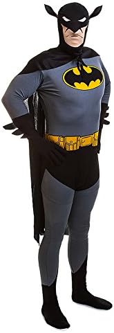 Rubies 2nd Skin Batman Jumpsuit - X-Large, Black/Grey/Yellow
