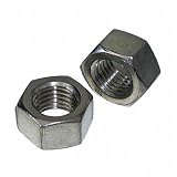 1 - 8 Stainless Steel Hex Nuts Qty(1)