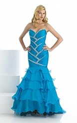 Crystal Applique Crystals Beaded Lace Chiffon/Taffeta/Tulle Bandage Dress/Evening Dress/Party Dress 