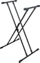 On-Stage Stands Deluxe Keyboard X Stand