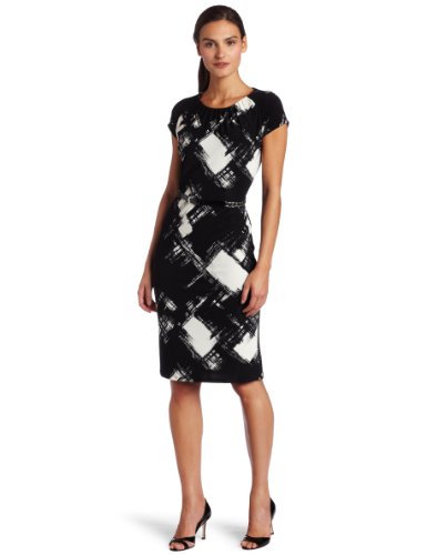 Jones New York Women's Matte Jersey Shirred Neck Chemise Jones New York Women's Matte Jersey Shirred Neck Chemise