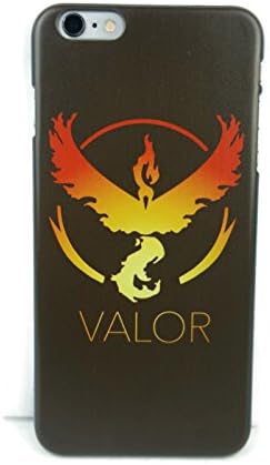(RP) Pokemon Go Inspired iPhone 6, 6s, 6 Plus, 6s Plus Phone Case ~ Team Red Valor, Team Yellow Instinct, Team Blue Mystic ~ Unique Design (Red Valor, 6 Plus/ 6s Plus)