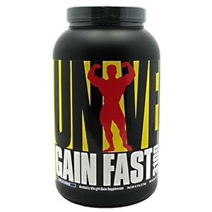 Universal Nutrition System Gain Fast 3100, Chocolate Shake, 5.1-Pound Jar