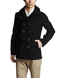 (ショット)Schott 753US PEA-COAT 24oz 7118 87 NAVY 36
