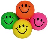 Neon Smile Face Relax Balls (1 dz)