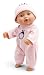 Wild Planet Water Babies Caucasian 9" Newborn Pink Ladybug Sleeper