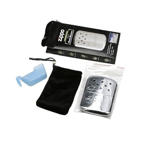 Zippo Deluxe Hand Warmer Kit With 125ml Tin of Zippo Lighter Fuel