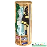 Guidecraft Natural Dress-up Carousel
