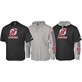 Reebok New Jersey Devils 3 in 1 Hoodie and T-Shirt Combo