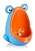 Lil' Jumbl Toddler Urinal Wheel Spin Child Choice Potty Trainer (Blue)