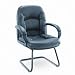 Alera(tm) NI43CS10B - Nico Guest Chair, Black Leather