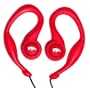 Koss 316 University of Arkansas SportClip Earphones with Wind Up Storage Case for MP3, CD, DVD Players (Red)