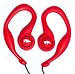 Koss 316 University of Arkansas SportClip Earphones with Wind Up Storage Case for MP3, CD, DVD Players (Red)