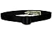 Bison Designs Crescent Money 38mm USA Made Travel Belt, Black, Large/42-Inch