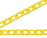 チェーン 黄　プラカラーチェン　１００ｍ PW60(100)