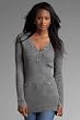 metrostyle Cabled Henley Tunic