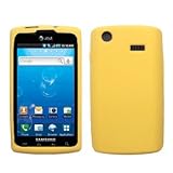 Yellow Silicone Case / Skin / Cover for Samsung Captivate SGH-I897