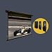 Elite Screens TE120HW2 120-Inch 16:9 HDTV Format 58.8-Inch x 104.6-Inch Cinetension 2 Series Premium Electric Screen