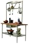 John Boos Grandioso Table & Pot Rack - 60x24 in