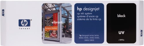HP C1892A C1892A UV-bestaendige Tinte Standardkapazität 410 ml 1er-Pack Designjet CP, schwarz HP C1892A C1892A UV-bestaendige Tinte Standardkapazität 410 ml 1er-Pack Designjet CP, schwarz