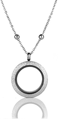 IBERIS 25mm 30mm Stainless Steel Press Emery Floating Glass Locket (NY-YSS-30)