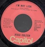 I`M NOT LISA 7" (45) US CAPITOL 1975
