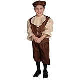 Colonial Boy Costume - Large 12-14