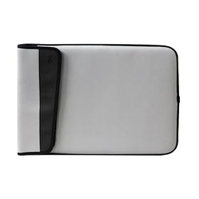 Neoprene Skin Velcro Top Flip Sleeve with Additional Pocket (Grey) to Protect the Acer Aspire Timeline AS3810TZ-4925 13.3-Inch Aluminum Laptop