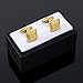 Classic Men Gold Plated Cufflinks Square Cuff Links GP