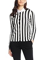 Dolce & Gabbana Chaqueta Punto (Crudo / Negro)