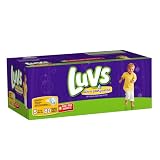 Luvs Diapers with Ultra Leakguards Big Pack Size 5 Diapers, 80 Count