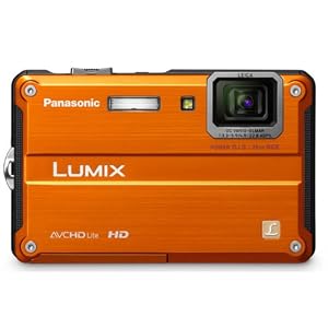 Panasonic Lumix DMC-TS2 14.1 MP Waterproof Digital Camera with 4.6x Optical Image Stabilized Zoom with 2.7-Inch LCD (Orange)