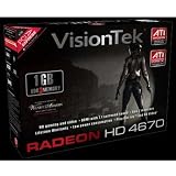 41FlaTxHLyL. SL160  VisionTek 900251 Radeon HD4670 1GB PCI Express Graphics Card