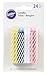 Wilton Birthday Candle, 2 5 inch, Colorful