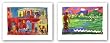 Ducks And Monks-Balcony on Obrapia Street Set by Christopher Corr 19"x27" Art Print Poster