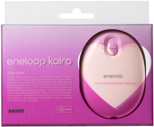 SANYO 充電式カイロ 「eneloop kairo」 (ピンク) KIR-S2S(P)
