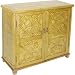 Bamboo Lacquered Finish Cabinet