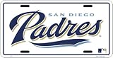 San Diego Padres Classic Metal Auto Tag Embossed