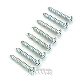 Du-Bro 528 #4 x 3 4 Button Head Sheet Metal Screw (8-Pack) by Du-Bro Products