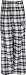 Oakland Raiders Youth Flannel Plaid Pants