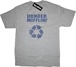 The Office Dunder Mifflin Inc Paper Company Recycle t-shirt Gray