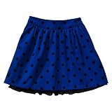 Girls' Cherokee® Blue Polka Dot Tulle Trim Skirt
