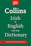 書評 Collins Gem Irish to English (One Way) Dictionary (Collins Gem) by miol mor