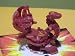Bakugan Red Pyrus Lumagrowl 800G (Loose) with DNA