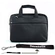 Carrying Case For Axion AXN-8701 7-Inch Widescreen Portable Handheld TV - Black Carrying Case Bag