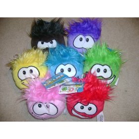 Disney Club Penguin Puffle Set with 7 Puffles by Club Penguin