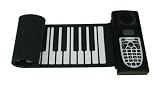 Music Thicken Electronic Flexible Roll up Soft Keyboard 61 Keys Piano